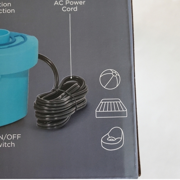 Bestway Blue AC Air Pump New - Picture 4 of 5